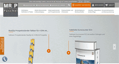 Desktop Screenshot of mr-p.de